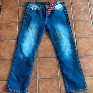 Slim Straight Blue Guess Jeans